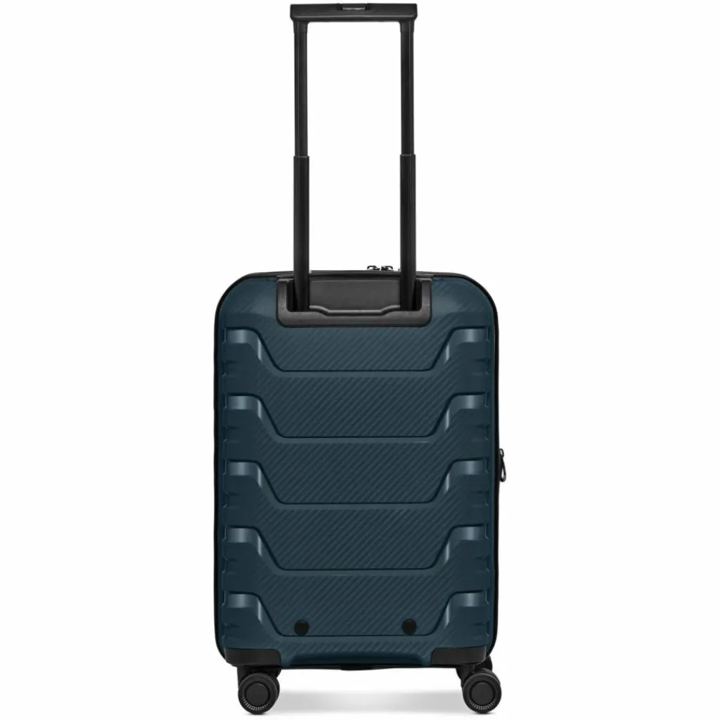 Outlet Smartbox Edition 01 4 Rollen Kabinentrolley 55 cm mit Dehnfalte navy