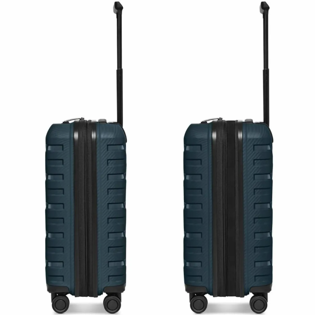 Outlet Smartbox Edition 01 4 Rollen Kabinentrolley 55 cm mit Dehnfalte navy