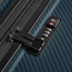 Outlet Smartbox Edition 01 4 Rollen Kabinentrolley 55 cm mit Dehnfalte navy