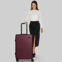 Online Smartbox Edition 05 4 Rollen Trolley 66 cm burgundy