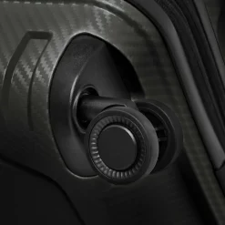 Smartbox Hartgepäck Kabinengepäck|4-Rollen Kabinentrolleys<Edition 01 4 Rollen Kabinentrolley 55 cm mit Dehnfalte black