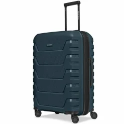 Smartbox Hartgepäck|4-Rollen Koffer<Edition 01 4 Rollen Trolley 66 cm mit Dehnfalte navy