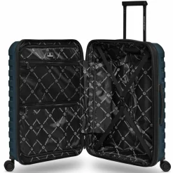 Smartbox Hartgepäck|4-Rollen Koffer<Edition 01 4 Rollen Trolley 66 cm mit Dehnfalte navy