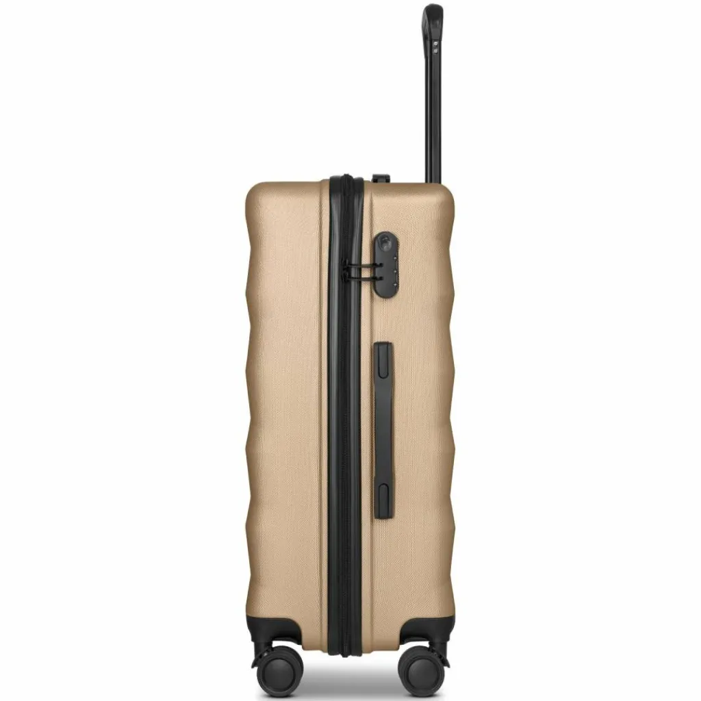 Best Smartbox Edition 03 4 Rollen Kofferset 3-teilig warm-beige