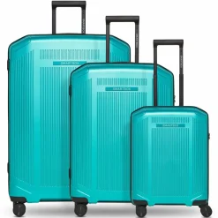 Smartbox Koffersets Als Hartgepäck|Koffersets 3-Teilig<Edition 02 4 Rollen Kofferset 3-teilig teal metallic