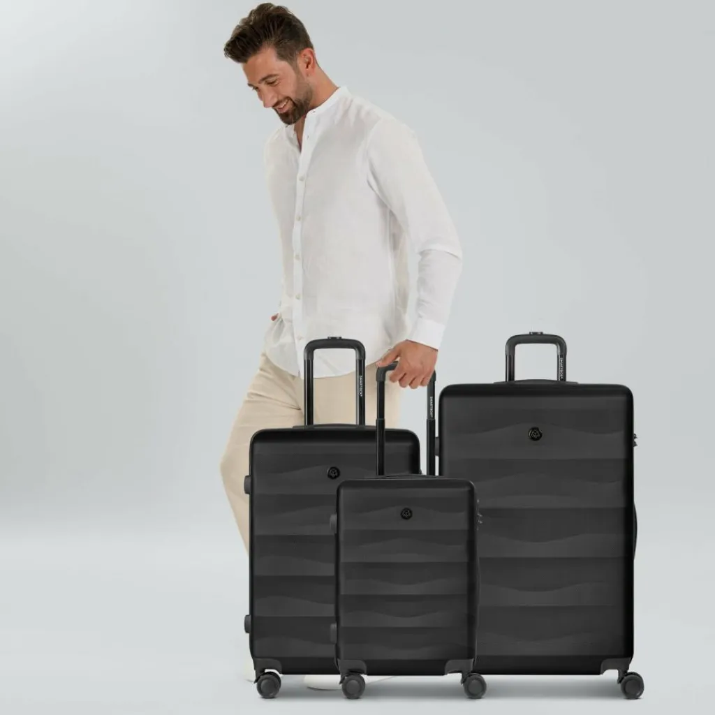 Clearance Smartbox Edition 03 4 Rollen Kofferset 3-teilig black