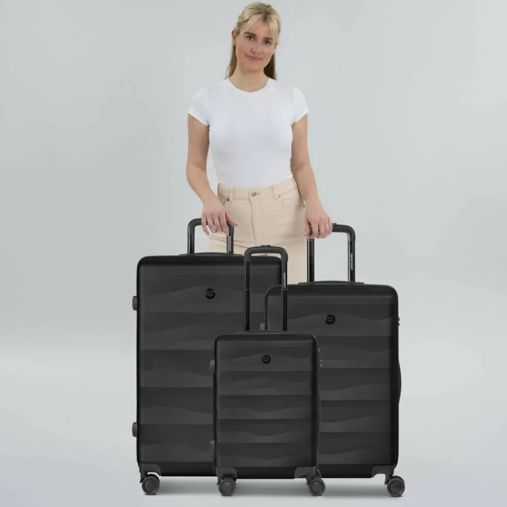 Clearance Smartbox Edition 03 4 Rollen Kofferset 3-teilig black