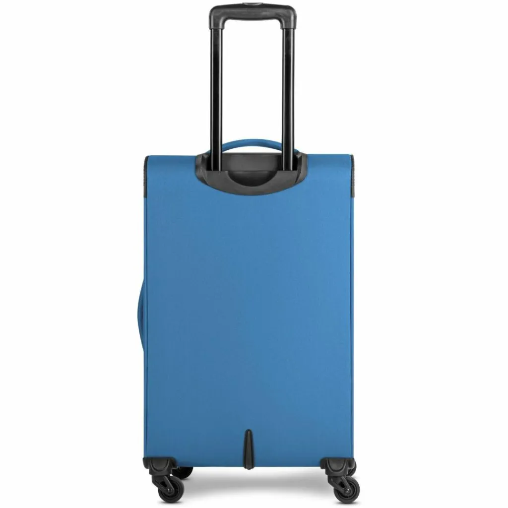 Smartbox Weichgepäck|4-Rollen Koffer<Edition 04 4 Rollen Trolley 67 cm mit Dehnfalte slate-blue