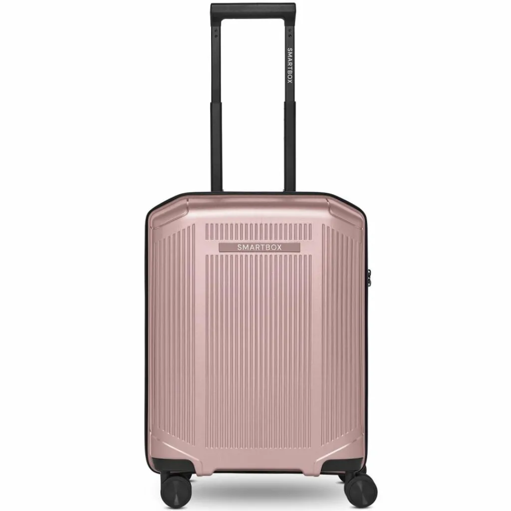 Discount Smartbox Edition 02 4 Rollen Kabinentrolley S 55 cm rose metallic