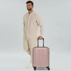 Discount Smartbox Edition 02 4 Rollen Kabinentrolley S 55 cm rose metallic