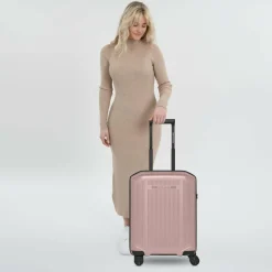 Discount Smartbox Edition 02 4 Rollen Kabinentrolley S 55 cm rose metallic