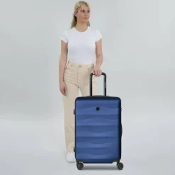 Smartbox Hartgepäck|4-Rollen Koffer<Edition 03 4 Rollen Trolley 65 cm dark-blue