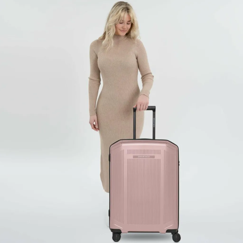 New Smartbox Edition 02 4 Rollen Trolley M 66 cm rose metallic