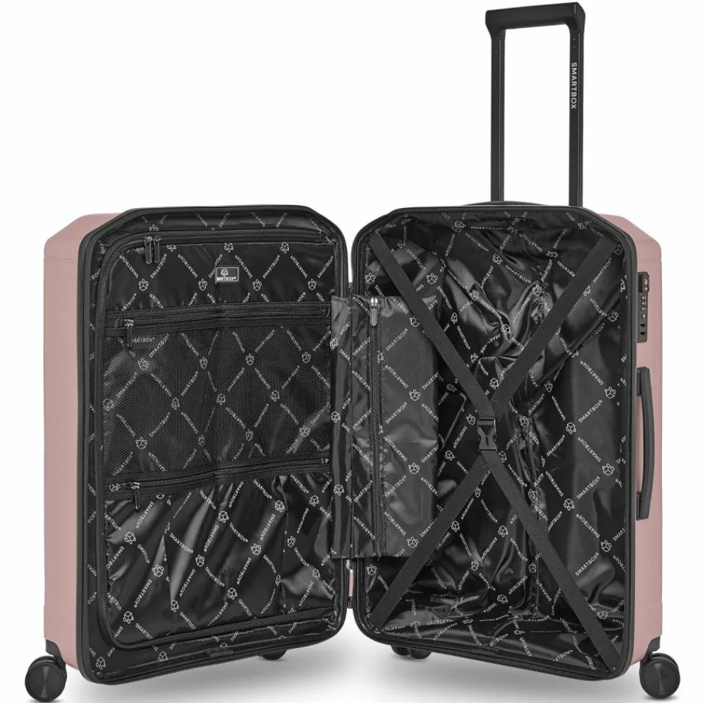 New Smartbox Edition 02 4 Rollen Trolley M 66 cm rose metallic