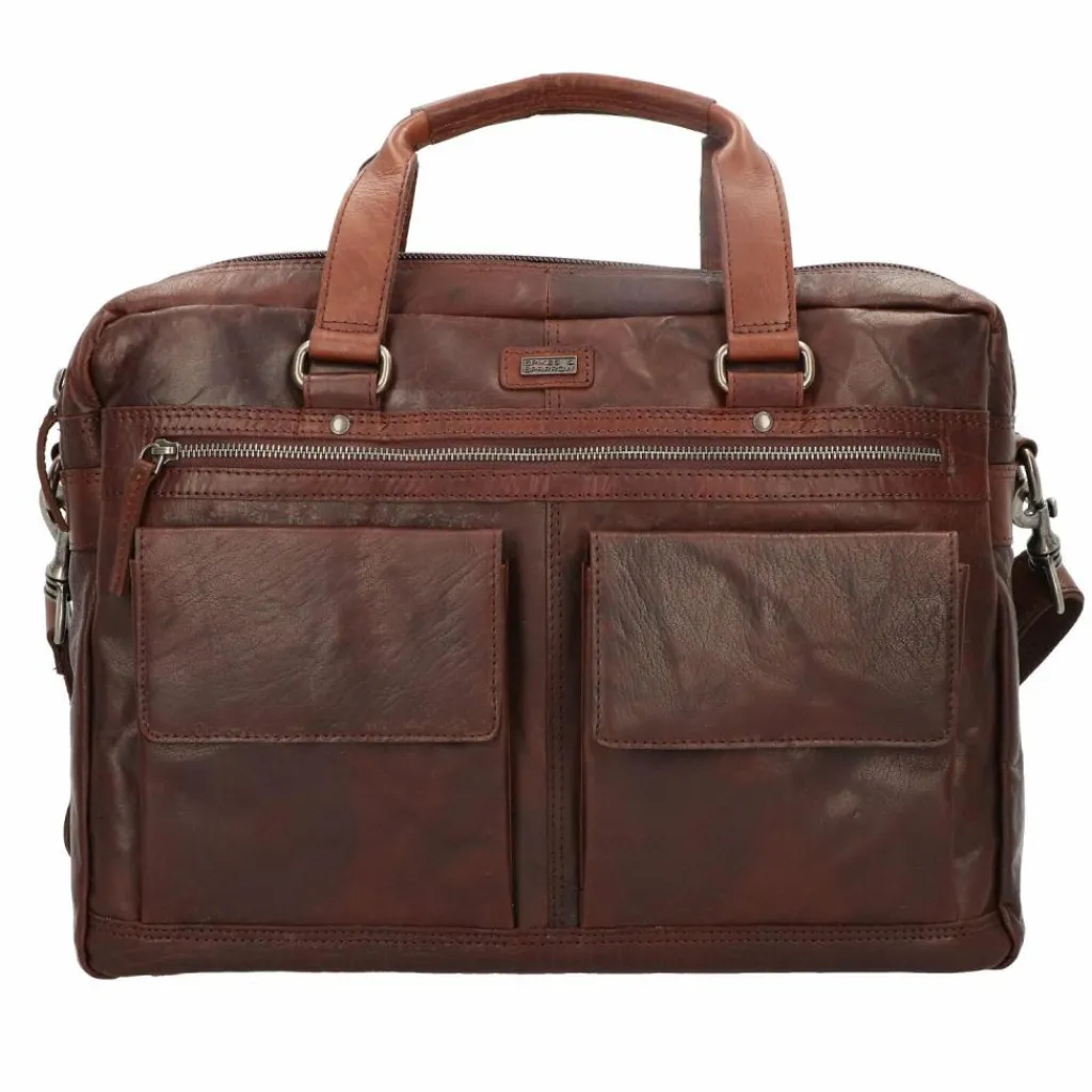 Spikes & Sparrow Aktentasche Leder 41 cm Laptopfach