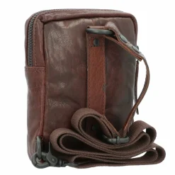 New Spikes & Sparrow Bronco Umhängetasche Leder 13 cm darkbrown