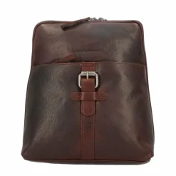 Online Spikes & Sparrow City Rucksack Leder 27 cm darkbrown