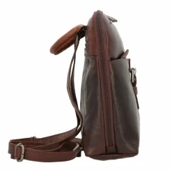 Online Spikes & Sparrow City Rucksack Leder 27 cm darkbrown