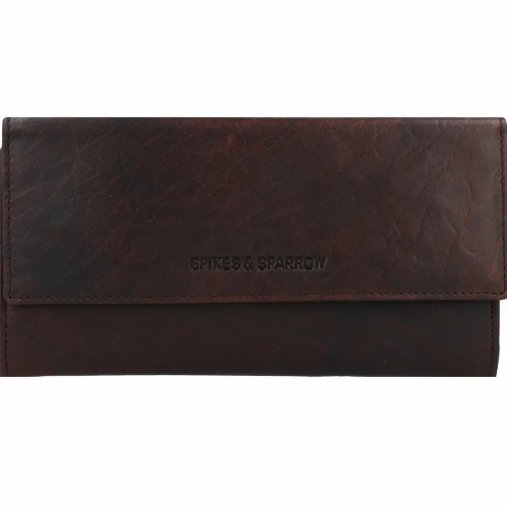 Online Spikes & Sparrow Geldbörse RFID Leder 19 cm darkbrown