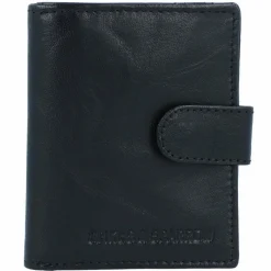 Outlet Spikes & Sparrow Geldbörse RFID Leder 8 cm black