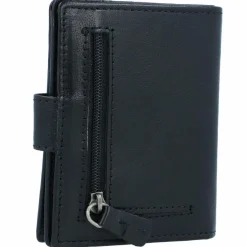 Outlet Spikes & Sparrow Geldbörse RFID Leder 8 cm black