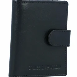 Outlet Spikes & Sparrow Geldbörse RFID Leder 8 cm black
