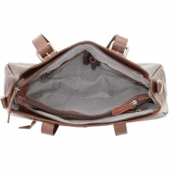 Spikes & Sparrow Schultertaschen|Henkeltaschen<Schultertasche Leder 34 cm darkbrown