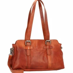 Spikes & Sparrow Schultertaschen|Henkeltaschen<Schultertasche Leder 34 cm brandy