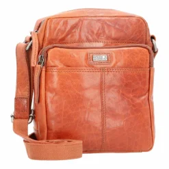 Outlet Spikes & Sparrow Umhängetasche Leder 18 cm brandy