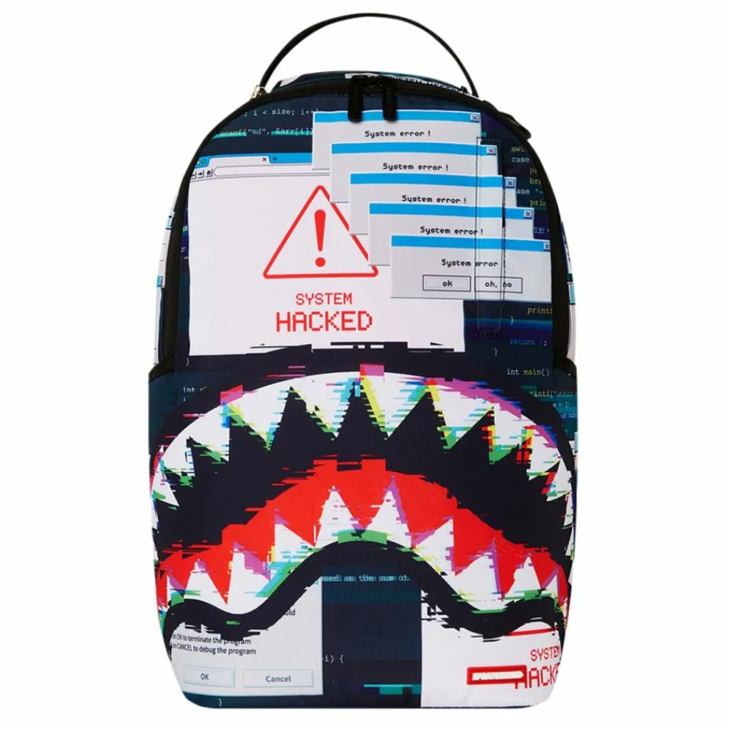 Sprayground Daypacks<OG Art Hacked Shark Daypack 45.5 cm Laptopfach mehrfarbig