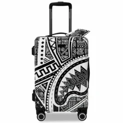 New Sprayground Printed Zipper Shark AI Journey to the Mind 4 Rollen Kabinentrolley 55 cm mehrfarbig