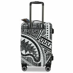 New Sprayground Printed Zipper Shark AI Journey to the Mind 4 Rollen Kabinentrolley 55 cm mehrfarbig