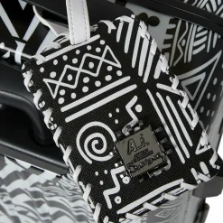New Sprayground Printed Zipper Shark AI Journey to the Mind 4 Rollen Kabinentrolley 55 cm mehrfarbig
