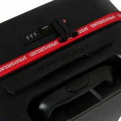 Sprayground Printed Zipper Shark 4 Rollen Kabinentrolley 55 cm