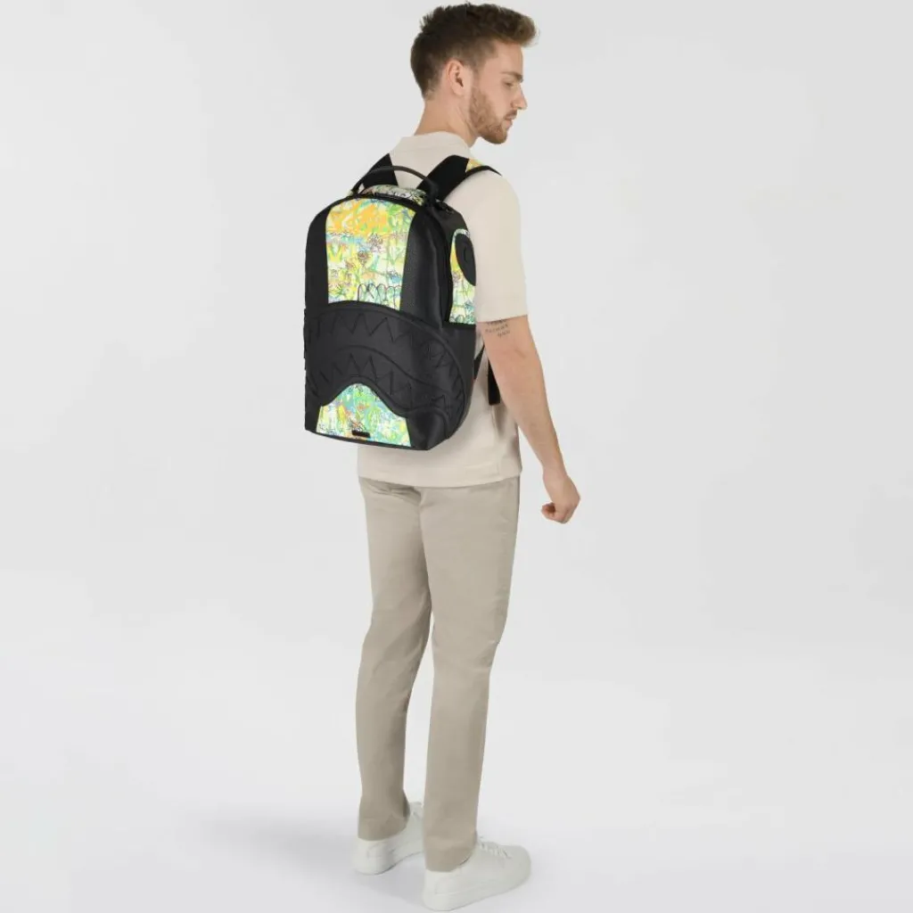 Hot Sprayground Vivid Raceway Graffiti Daypack 45 cm Laptopfach mehrfarbig