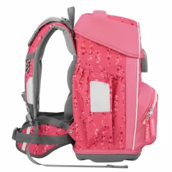 New Step by Step Basis Schulranzen-Set 4-teilig Pink Bubbles