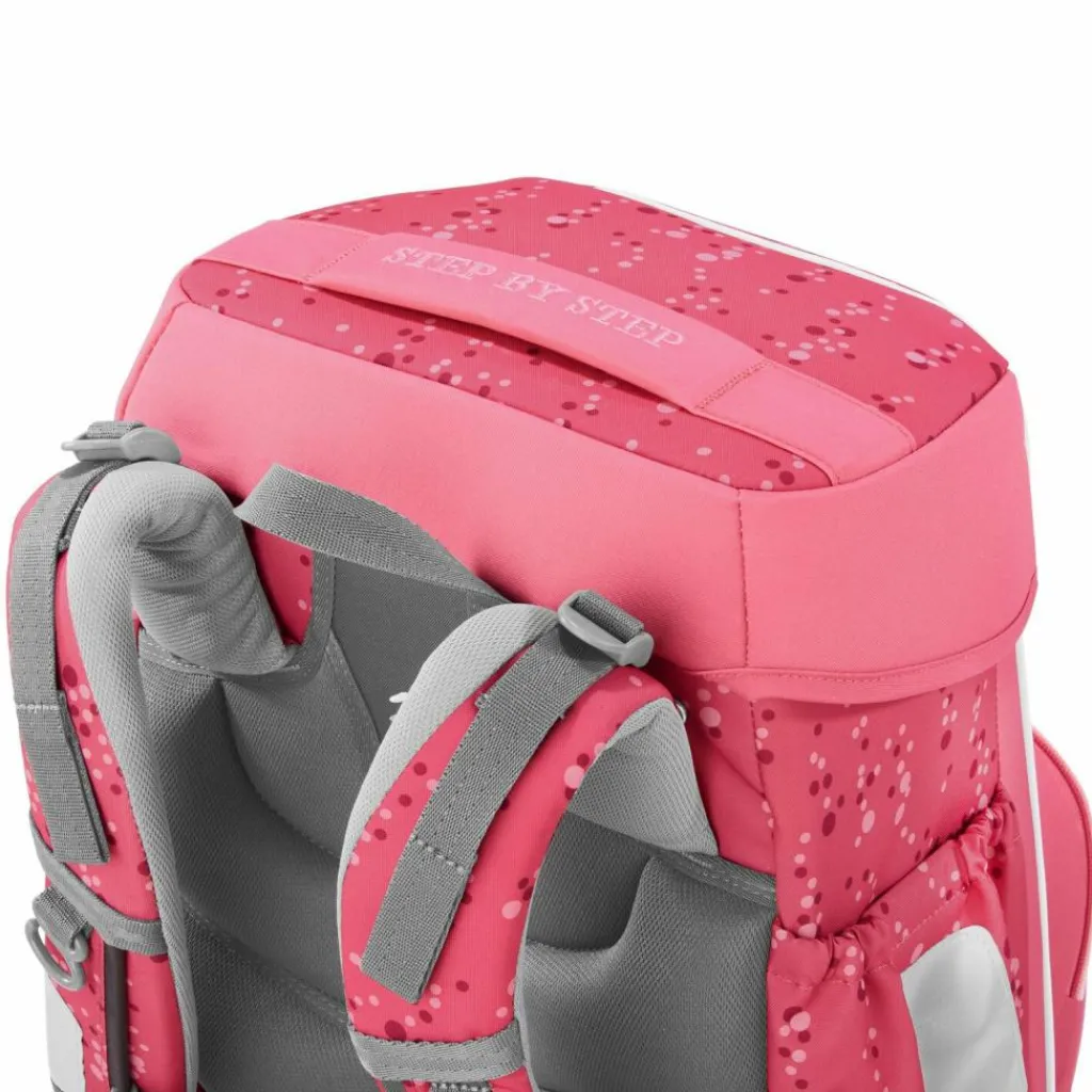 New Step by Step Basis Schulranzen-Set 4-teilig Pink Bubbles