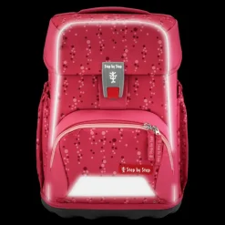 New Step by Step Basis Schulranzen-Set 4-teilig Pink Bubbles