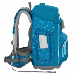 New Step by Step Basis Schulranzen-Set 4-teilig Set „Blue Hearts