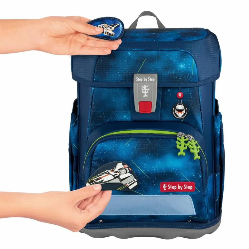 Clearance Step by Step Cloud Schulranzen-Set 5-teilig Starship Galactus