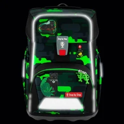 Clearance Step by Step Giant Schulranzen-Set 5-teilig Black Cat Chiko