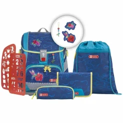 Step by Step 2in1 Plus Reflect Schulranzen-Set 6tlg. rainbow colibri