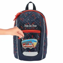 Step by Step Kinderrucksäcke<KIGA Mini Kinderrucksack 30 cm Fire Truck Finn