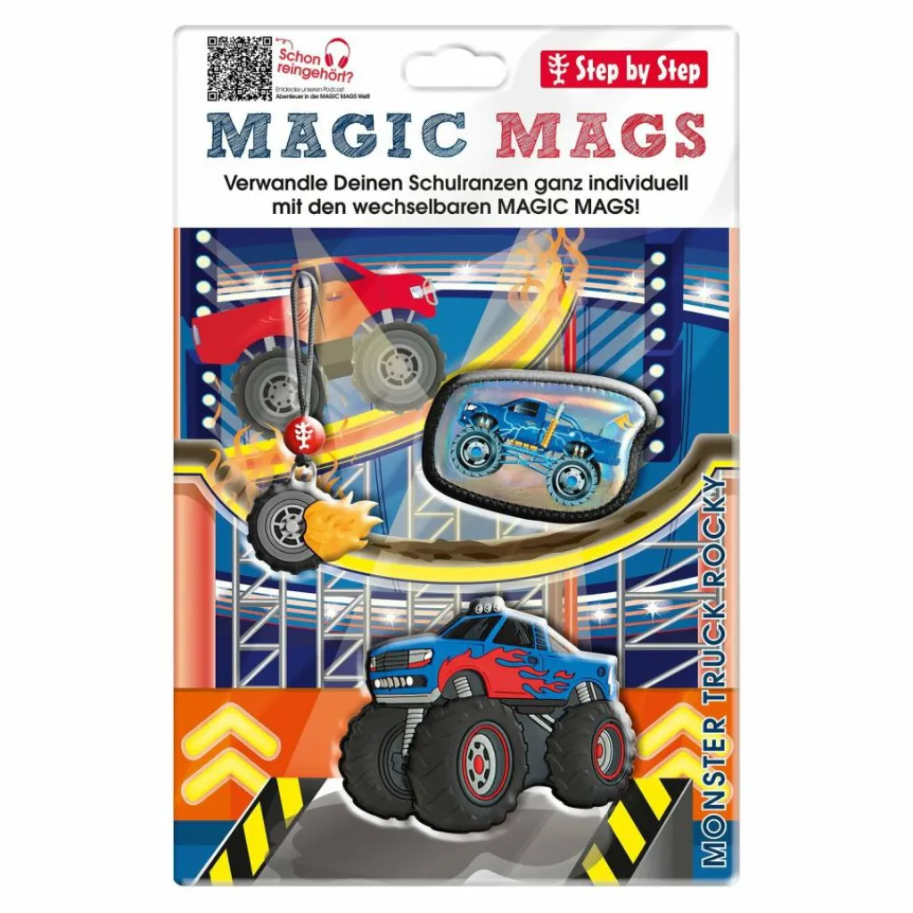 Step by Step Zubehör Set<Magic Mags 3tlg. Monster Truck Rocky