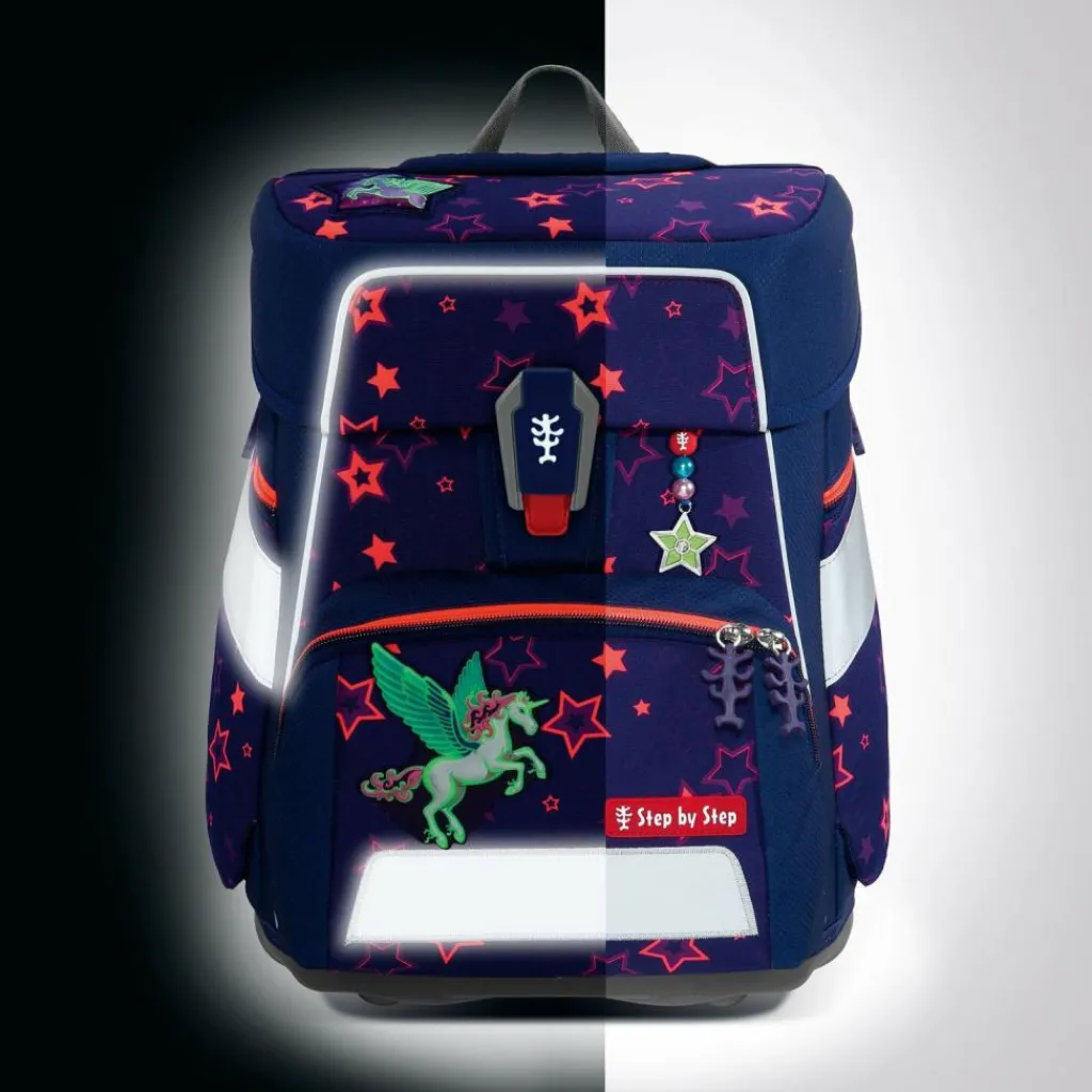 Step by Step Schulranzen & Sets<Space Shine Schulranzen-Set 5-teilig Pegasus Night Nuala