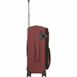 Stratic Weichgepäck Kabinengepäck|4-Rollen Kabinentrolleys<Bendigo Light Plus 4-Rollen Kabinentrolley 54 cm redwine