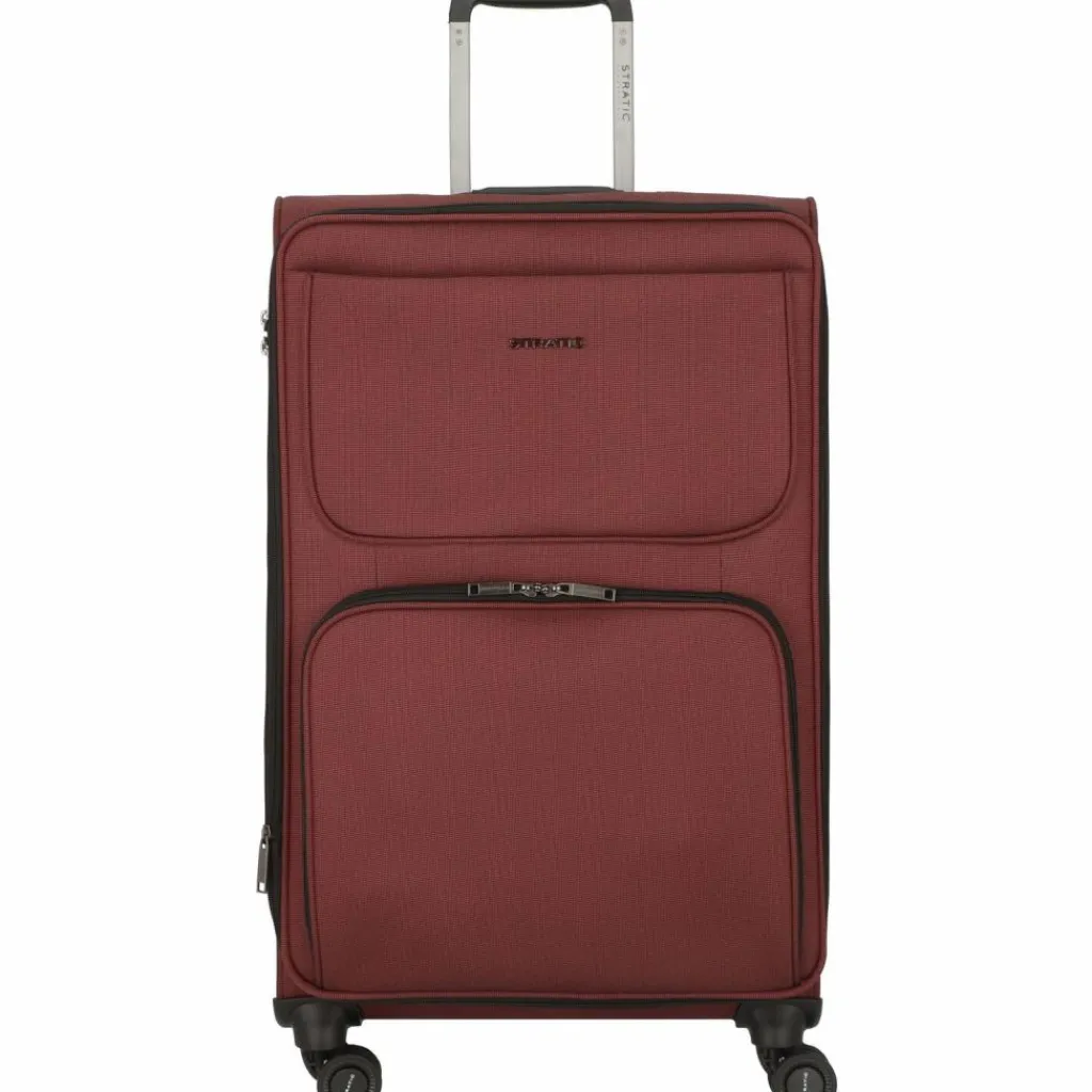 Sale Stratic Bendigo Light Plus 4-Rollen Trolley 72 cm Laptopfach redwine