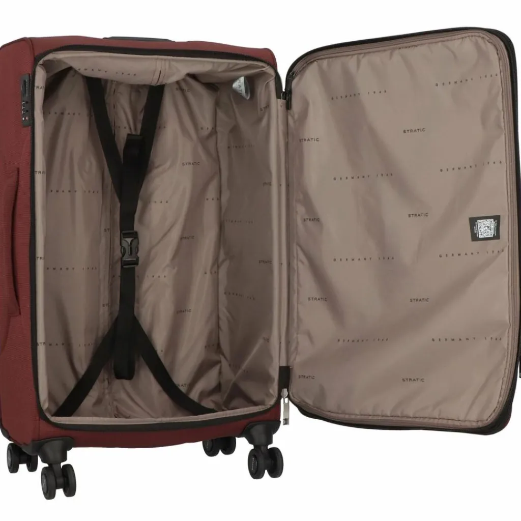 Sale Stratic Bendigo Light Plus 4-Rollen Trolley 72 cm Laptopfach redwine