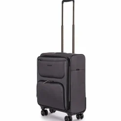 Stratic Weichgepäck Kabinengepäck|4-Rollen Kabinentrolleys<Bendigo Light Plus 4-Rollen Kabinentrolley 54 cm black