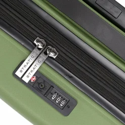 Stratic Hartgepäck Kabinengepäck|4-Rollen Kabinentrolleys<Bright+ 4 Rollen Kabinentrolley S 55 cm mit Dehnfalte olive